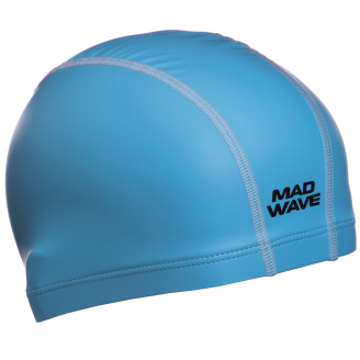 Шапочка для плавания MadWave M058501 Голубой