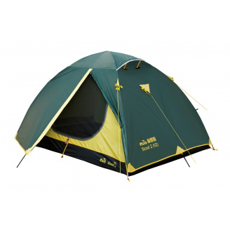 Палатка универсальная Tramp Scout 2 v2 Зеленая TRT-055 UTRT-055
