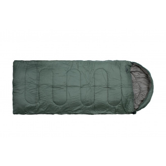 Спальный мешок с капюшоном левый Totem Fisherman XXL 190+30/90 UTTS-013-L Olive