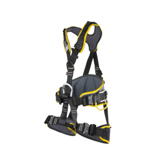 Система страховочная Singing Rock Profi Worker 3D Speed S Черный-Желтый