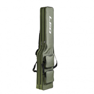 Чехол сумка для удилищ с катушками LEO 28064 New-Army 1,3 м Зеленый (6930-25791)
