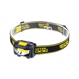 Фонарь налобный MASTERTOOL 3 режима 59х41х32 мм COB LED 3xAAA ABS 94-0811