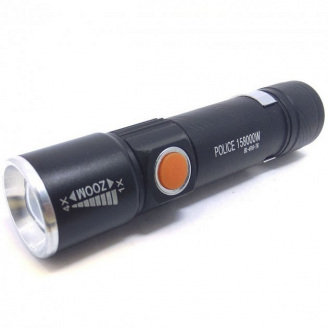 Тактический светодиодный аккумуляторный фонарь X-Balog BL-616 качественный zoom 11х2.8 см