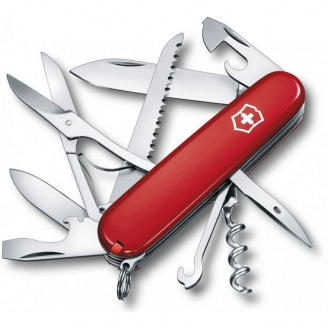 Складной нож Victorinox Huntsman Ukraine Красно-черный (1.3713.1.3)
