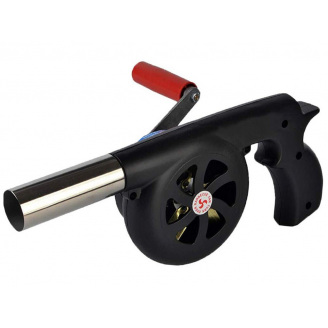 Ручной вентилятор для барбекю RIAS BBQ-40W Black (3_01629)
