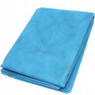 Большой сетчатый пляжный коврик 200х200 см Retoo Голубой (S045 blue)