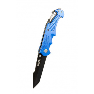 Нож складной MASTERTOOL GM DAMASK 204х33х12 мм черное (79-0123)