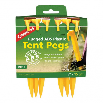 Колышки для палатки Coghlans ABS Tent Pegs 6 6 Pack (1053-CHL.9306)