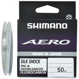 Флюорокарбон Shimano Aero Silk Shock Fluoro Rig/Hooklength 50m 0.255mm 5.35kg (1013-2266.58.65)