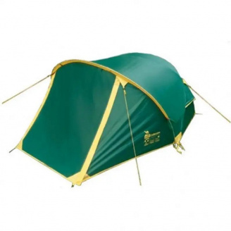 Палатка Tramp Colibri Plus 2 местная Зеленая TRT-035