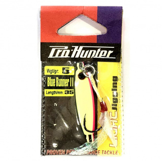 Пилькер Prohunter Blue Runer II with single assist hook 5g Желтый (1013-9637.00.67)