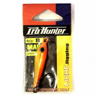 Пилькер Prohunter Mahi with single hook 8g Оранжевый (1013-9637.01.01)