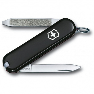 Складной нож Victorinox Escort 58 мм 6 фунуций Черный (0.6123.3)