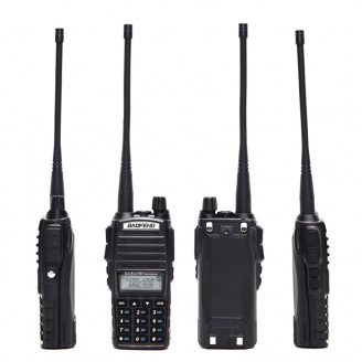 Рация Baofeng UV-82 5W, Батарея Li-ion 2800 мАч UHF/VHF, 128 каналов