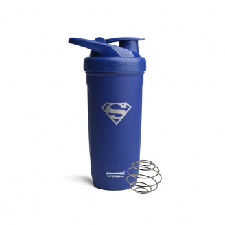 Шейкер спортивный SmartShake Reforce DC Superman 900ml Синий (1838398747)