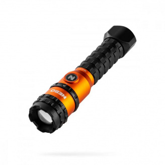 Фонарь ручной Nebo Master Series FL1500 Черно-оранжевый (NB NEB-FLT-1017-G)