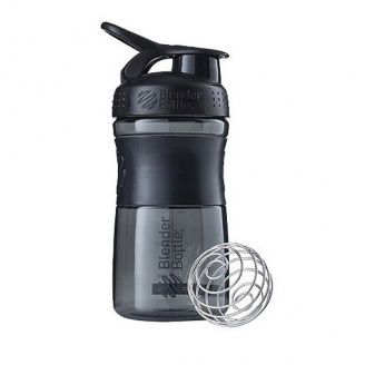 Шейкер спортивный Blender Bottle SportMixer 20oz/590ml Black (1838398004)