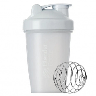 Шейкер спортивный Blender Bottle Classic 20oz/590ml White