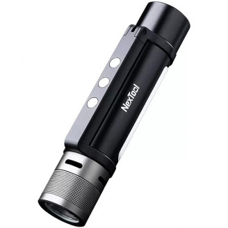 Аккумуляторный светодиодный фонарь 1000 люмен Xiaomi Nextool NE20030 6 в 1 Type-C черный