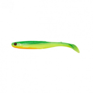 Силикон Savage Gear Slender Scoop Shad 90mm 4.0g Зеленый/Желтый (1013-1854.25.36)