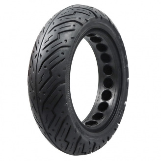 Бескамерная шина для электросамоката с амортизирующим рисунком SX 10x2.50 М Black (V4T-0031-15-1)