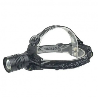 Мощный фонарь налобный аккумуляторный с ремешком Police PL-140/141 P50 2*18650
