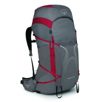 Рюкзак Osprey Eja Pro 2023 55 л M/L Grey/Red (1054-009.3576)