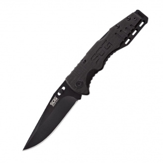 Нож SOG Salute Mini G10 Black Oxide