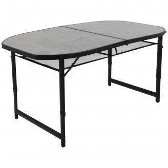 Стол Bo-Camp Northgate Oval 150x80 см Black Grey (1404188)