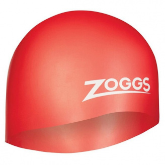 Шапочка для плавания Zoggs Easy-fit Silicone Cap Красный One Size (1000-465003.RD)