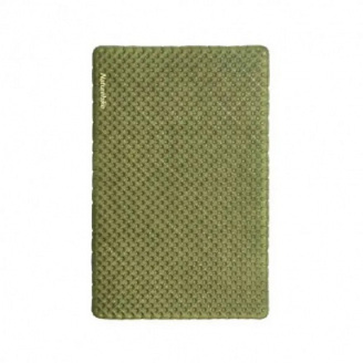 Коврик надувной Naturehike CNH22DZ018 двухместный 196x120x7 см Зеленый (1047-6927595712221)