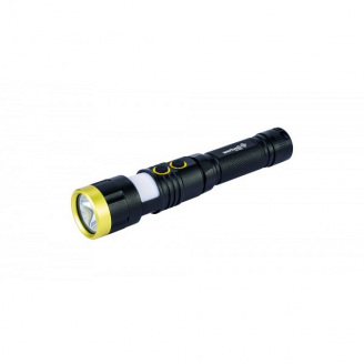 Фонарь магнитный Wertvoll GM 8 режимов LED+WHITE/RED/BLUE IP44 Li-ion 2000 mAh/t 7000 K/300 lum AL 157х32 мм (RX-8006)