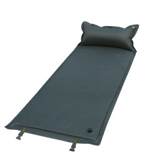 Коврик надувной с подушкой Solve KT6002901 185x70 см Оливковый
