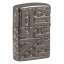 Зажигалка бензиновая Zippo Logos Design Серый (46312) Кам'янка-Дніпровська