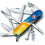 Складной нож Victorinox Huntsman Ukraine 91 мм 16 функций Желто-синий (1.3713.7_T3250pw) Королёво