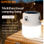 Фонарь кемпинговый SuperFire Solar T22 300 Lumen IP44 Белый (2507744603) Кропива
