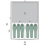 Намет Pinguin Interval 6 (1033-PNG 143.6.Blue) Кропивницький