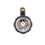 Фонарь MASTERTOOL 2в1 с ручкой 360° 4 режима 180х94х143 мм CREE LED+COB LED 4xAA ABS 94-0804 Изюм