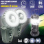 Фонарь - прожектор для кемпинга на солнечной батарее 2 ШТУКИ BioLite Camp COB+6+1LED раздвижной Серый Березнегувате