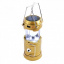 Фонарь кемпинговый RIAS CL-5800T на солнечной батарее Gold (3_01339) Ровно