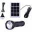 Фонарь ручной CCLAMP CL-038 с LED лампой и солнечной панелью (3_02941) Львів