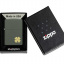 Зажигалка бензиновая Zippo Four Leaf Clover Design Темно-зеленая (49796) Александрия