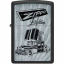 Зажигалка бензиновая Zippo 218 Car Ad Design Черно-серая (48572) Новомосковськ