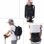 Стул - рюкзак складной 3в1 с термосумкой BackPack Черный Нововолинськ