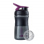Шейкер спортивный бутылка BlenderBottle SportMixer 20oz/590ml Black/Plum Original Красноград