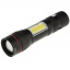 Ручной фонарик X-Balog BL-520 T6+COB USB Black (3_03149) Костопіль
