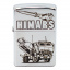 Зажигалка бензиновая Zippo Street Chrome 207 с гравировкой Himars Серебристая (207 H) Славута