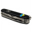 Складной нож Victorinox Huntsman Ukraine 91 мм 15 функций Карта Украины сине-желтая (1.3713.3_T1166u) Городок