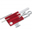 Мультитул Швейцарская карта Victorinox SwissCard Nailcare Красный полупрозрачный (0.7240.T) Самбір