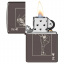 Зажигалка бензиновая Zippo 150 Windy Design Черная (49797) Вишгород